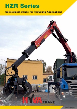 Hidraulikus rakodódaruk Hyva Crane HZR100 L0 
