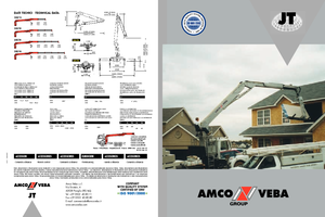 Hidraulikus rakodódaruk Amco Veba JT 330-4 S
