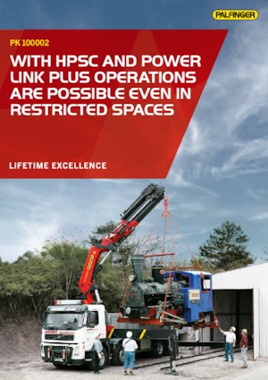 Hidraulikus rakodódaruk Palfinger PK 100002 HPLS B