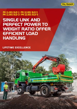 Hidraulikus rakodódaruk Palfinger PK 11.001 SLD 1 A
