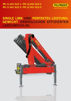Hidraulikus rakodódaruk Palfinger PK 11.001 SLD 3