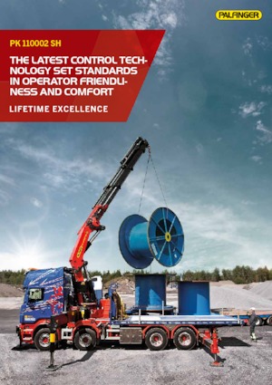 Hidraulikus rakodódaruk Palfinger PK 110002 SH H