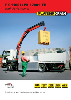 Hidraulikus rakodódaruk Palfinger PK 12001 EH C