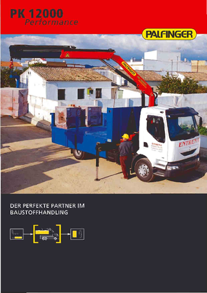 Hidraulikus rakodódaruk Palfinger PK 12000 B