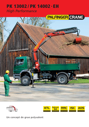 Hidraulikus rakodódaruk Palfinger PK 14002-EH E