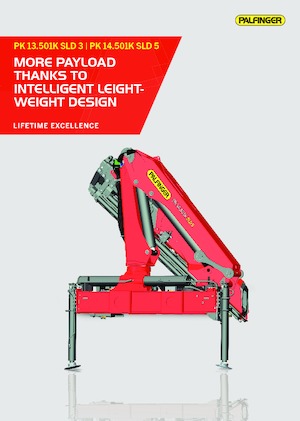 Hidraulikus rakodódaruk Palfinger PK 14.501K SLD 5