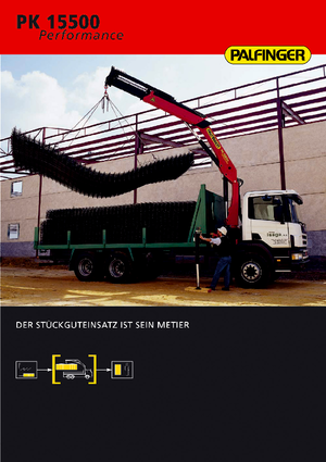 Hidraulikus rakodódaruk Palfinger PK 15500 C