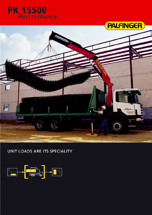 Hidraulikus rakodódaruk Palfinger PK 15500 C