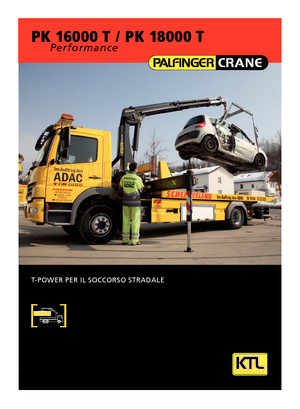 Hidraulikus rakodódaruk Palfinger PK 18000 TC  HPLS