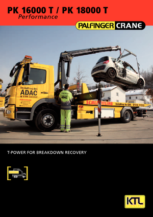 Hidraulikus rakodódaruk Palfinger PK 18000 TC  HPLS
