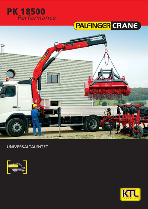 Hidraulikus rakodódaruk Palfinger PK 18500 A