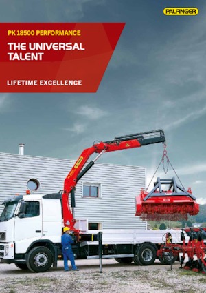Hidraulikus rakodódaruk Palfinger PK 18500 C