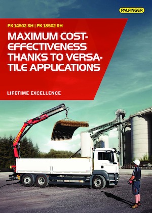 Hidraulikus rakodódaruk Palfinger PK 18502 SH E