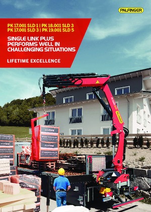 Hidraulikus rakodódaruk Palfinger PK 17.001 SLD 1