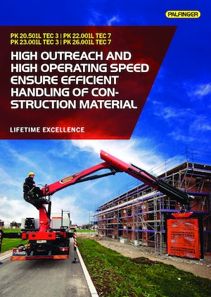 Hidraulikus rakodódaruk Palfinger PK 23.001L TEC 3 C