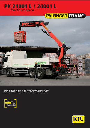 Hidraulikus rakodódaruk Palfinger PK 21001 LBH 4