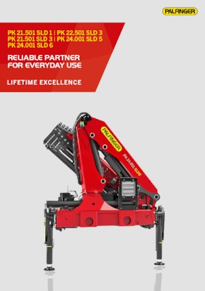 Hidraulikus rakodódaruk Palfinger PK 22.501 SLD 3 B