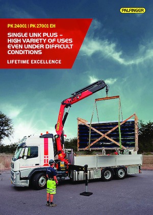 Hidraulikus rakodódaruk Palfinger PK 27001-EH F