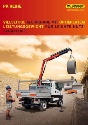 Hidraulikus rakodódaruk Palfinger PK 2900 A