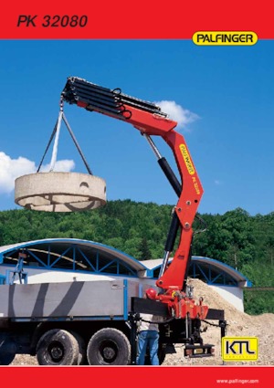 Hidraulikus rakodódaruk Palfinger PK 32080 C