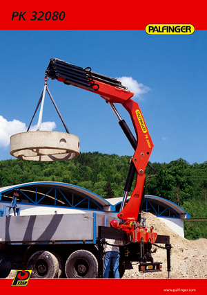 Hidraulikus rakodódaruk Palfinger PK 32080 D