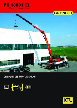 Hidraulikus rakodódaruk Palfinger PK 40001 EL