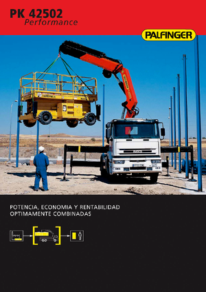 Hidraulikus rakodódaruk Palfinger PK 42502 HPLS B