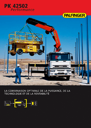 Hidraulikus rakodódaruk Palfinger PK 42502 HPLS B