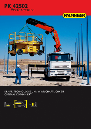 Hidraulikus rakodódaruk Palfinger PK 42502 HPLS B