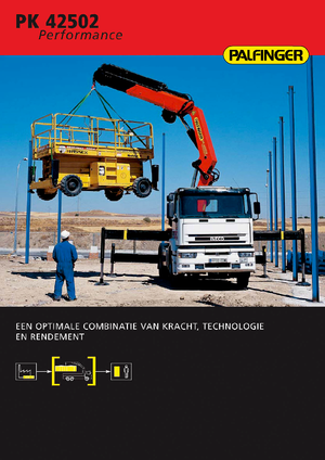 Hidraulikus rakodódaruk Palfinger PK 42502 HPLS B