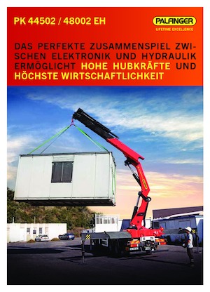 Hidraulikus rakodódaruk Palfinger PK 48002 EH D