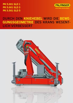 Hidraulikus rakodódaruk Palfinger PK 5.001 SLD 3 C