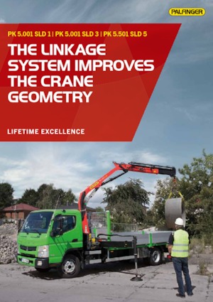 Hidraulikus rakodódaruk Palfinger PK 5.001 SLD 3 C