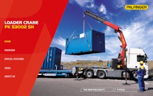 Hidraulikus rakodódaruk Palfinger PK 53002 SH A