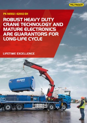 Hidraulikus rakodódaruk Palfinger PK 62002 EH E