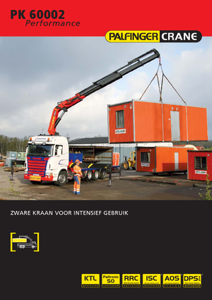 Hidraulikus rakodódaruk Palfinger PK 60002 HPLS C