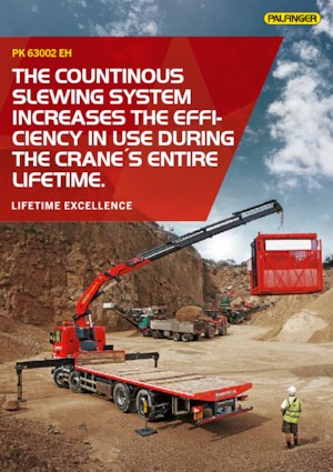 Hidraulikus rakodódaruk Palfinger PK 63002 EH B