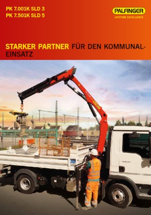 Hidraulikus rakodódaruk Palfinger PK 7.501K SLD 5