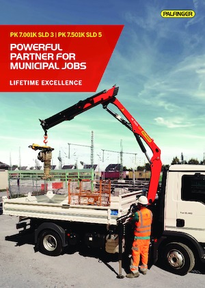 Hidraulikus rakodódaruk Palfinger PK 7.501K SLD 5