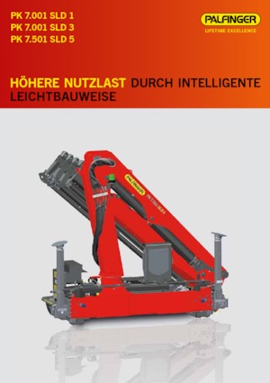 Hidraulikus rakodódaruk Palfinger PK 7.501 SLD 5