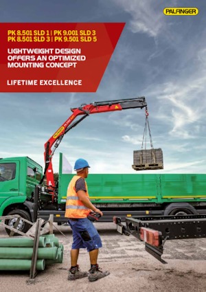 Hidraulikus rakodódaruk Palfinger PK 8.501 SLD 1 C