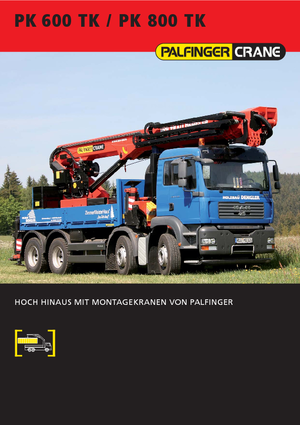 Hidraulikus rakodódaruk Palfinger PK 800 TBKB HPLS