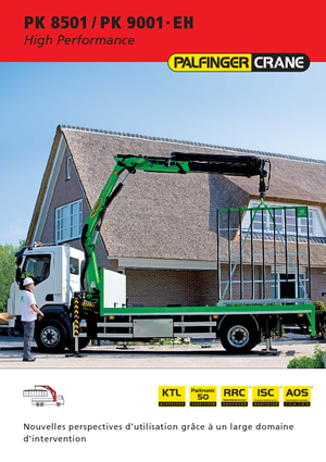 Hidraulikus rakodódaruk Palfinger PK 9001 EH C