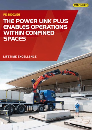 Hidraulikus rakodódaruk Palfinger PK 88002 EH A