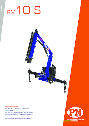 Hidraulikus rakodódaruk PM PM 10 S