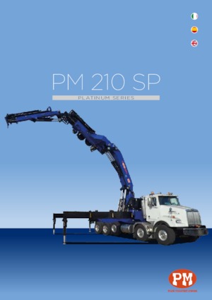 Hidraulikus rakodódaruk PM PM 210 SP