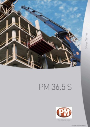 Hidraulikus rakodódaruk PM PM 36.5 S