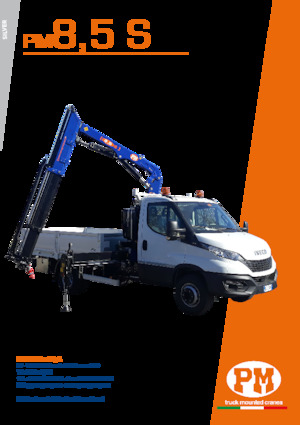 Hidraulikus rakodódaruk PM PM 8.5 S