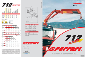 Hidraulikus rakodódaruk Ferrari® SC 712 A4 