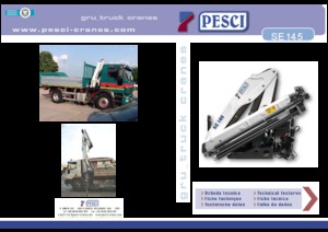 Hidraulikus rakodódaruk Pesci SE 145